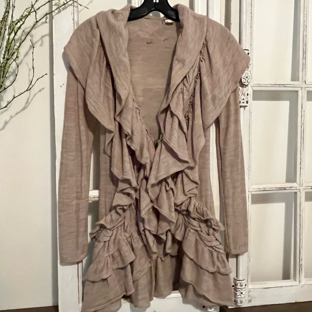 Anthropologie Drape Cardigan Sweater, Small